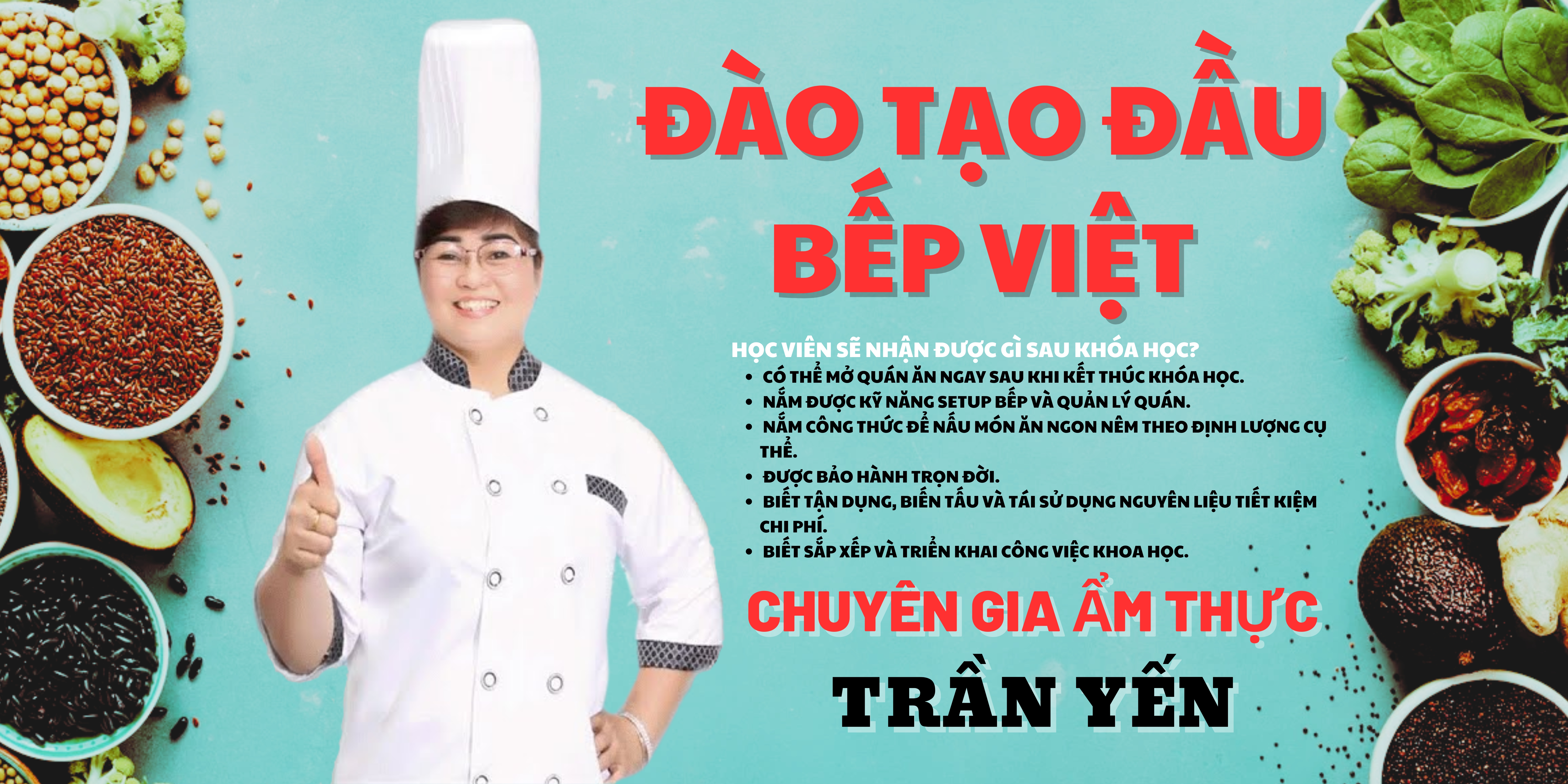 DẠY NẤU ĂN NGON TRẦN YẾN